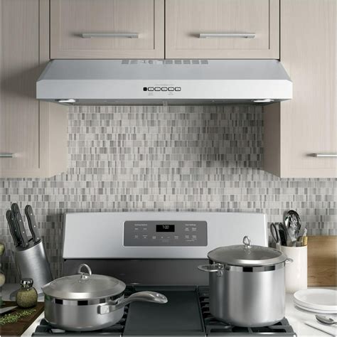 ge jvx5300sjss 30 under cabinet range vent hood stainless steel|ge 310 cfm hood.